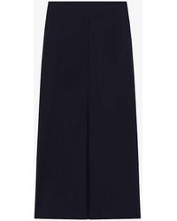 IRO - Isice Mid-rise Stretch-wool Maxi Skirt - Lyst