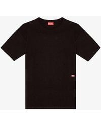 DIESEL - T-boxt-n11 Branded-print Cotton-jersey T-shirt X - Lyst