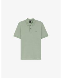 BOSS - Pallas Logo-Embroidered Cotton-Piqué Polo Shirt - Lyst