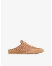 Jimmy Choo - Sunny Mule Leather-Blend Trainers - Lyst