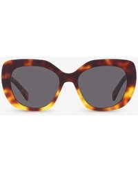 Celine - Cl000366 Cl40226u Butterfly-frame Tortoiseshell Acetate Sunglasses - Lyst