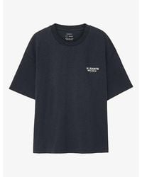 AllSaints - Shadow Graphic-Print Short-Sleeve Cotton T-Shirt - Lyst