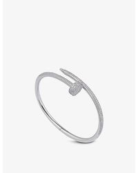 Cartier - Juste Un Clou 18Ct- And Diamond Bracelet - Lyst