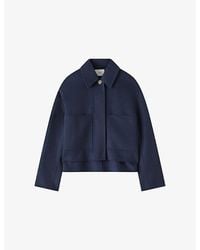 JOSEPH - Kalaa Double-Face Wool And Silk-Blend Jacket - Lyst