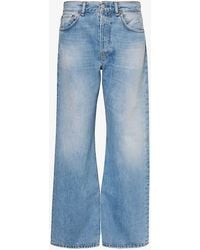 Acne Studios - 2021f Faded-wash Loose-fit Straight-leg Jeans - Lyst