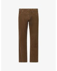 Citizens of Humanity - Elijah Corduroy Straight-Leg Stretch-Cotton Trousers - Lyst