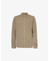 Polo Ralph Lauren - Brand-embroidered Regular-fit Cotton Shirt X - Lyst