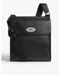 Mulberry - Antony Large Grained-leather Messenger Bag - Lyst