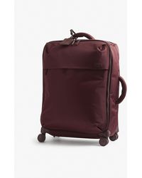 Lipault Plume Medium-trip Nylon Suitcase 63cm - Purple