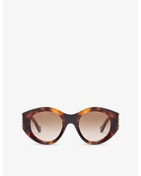 Loewe - Butterfly-Frame Acetate Sunglasses - Lyst