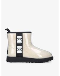 UGG - Classic Mini Pvc And Faux-shearling Boots - Lyst