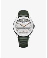 Piaget - Polo Signature Stainless-Steel Date Watch 42Mm - Lyst