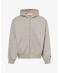 Fear Of God - Classic Zip-Up Cotton-Blend Hoody - Lyst