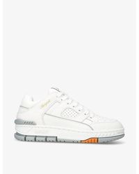 Axel Arigato - Area Lo Leather And Recycled Polyester Low-top Trainers - Lyst