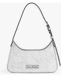 Acne Studios - Platt Micro Leather Shoulder Bag - Lyst
