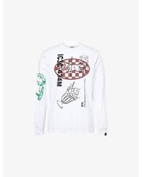 ICECREAM - Multi Graphic Long-Sleeves Cotton-Jersey T-Shirt - Lyst