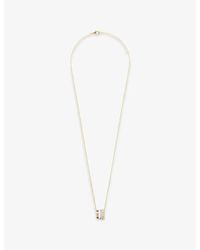 Boucheron - Quatre Edition Large 18Ct- - - Hyceram And 0.23Ct Diamond Necklace - Lyst