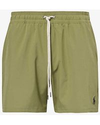 Polo Ralph Lauren - Traveller Logo-embroidered Stretch Recycled-polyester Swim Shorts Xx - Lyst