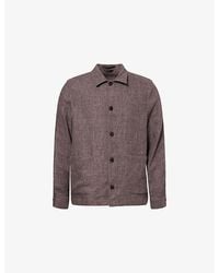 Sunspel - Regular-Fit Spread-Collar Cotton And Linen Jacket - Lyst
