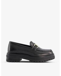 Dune - Gallagher Wide-fit Leather Loafers - Lyst