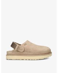 UGG - Suede Goldenstar Clogs - Lyst