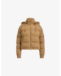 Polo Ralph Lauren - Cable-Knit Wool And Cashmere Down Jacket - Lyst