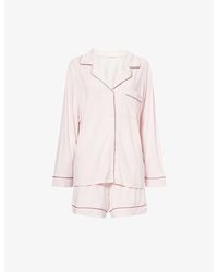 Eberjey - Gisele Long-Sleeve Stretch-Jersey Pyjama Set - Lyst