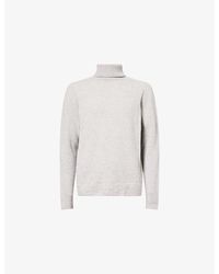John Smedley - Faisal Turtleneck Cashmere And Wool Jumper - Lyst