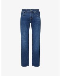 7 For All Mankind - The Straight Luxe-Performance Denim Jeans - Lyst