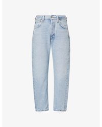 Citizens of Humanity - Winslow Crop Straight-Leg Denim Jeans - Lyst