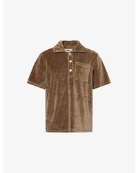 Oas - Girona Cotton-Blend Velour Shirt - Lyst