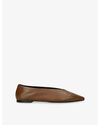 Aeyde - Betty Leather Ballet Flats - Lyst