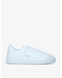 Golden Goose - Pure Star Leather Trainers - Lyst