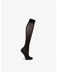 Wolford - Pure Energy 30 Leg Vitalizer Knee-High Socks - Lyst
