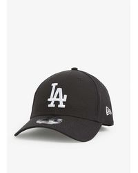 KTZ - 9forty La Dodgers Brand-embroidered Cotton-canvas Baseball Cap - Lyst