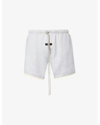 Fear Of God - Essentials Brand-patch Cotton-blend Shorts - Lyst