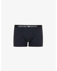 Emporio Armani - Branded Stretch-cotton Boxers And Socks Gift Set X - Lyst