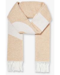 A.P.C. - Malo Branded Wool-blend Scarf - Lyst
