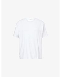 American Vintage - Fizvalley Round-Neck Cotton T-Shirt - Lyst
