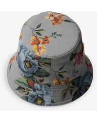 Prada - Reversible Printed Cotton Bucket Hat - Lyst