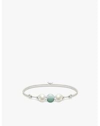 Thomas Sabo - Karma Secret 925 Sterling- And Aventurine Rope Bracelet - Lyst