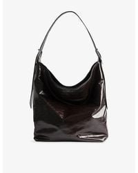 Zadig & Voltaire - Jane Patent-Leather Shoulder Bag - Lyst