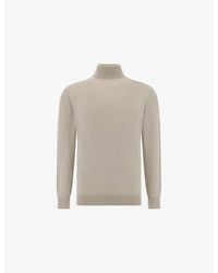 BOGGI - Turtle-Neck Merino-Wool Jumper - Lyst