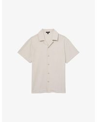 Reiss - Warwick Short-Sleeved Knitted Shirt - Lyst