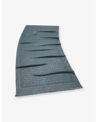 BVLGARI - Lettere Maxi Metal Silk And Wool-Blend Stole - Lyst