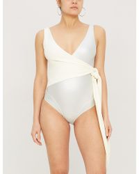Lisa Marie Fernandez Dree Louise Swimsuit - Natural