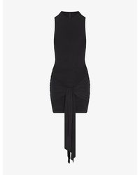Skims - Wrap Jersey Mini Dress - Lyst