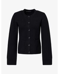 Jenni Kayne - Cooper Crew-Neck Wool And Cashmere Cardigan - Lyst