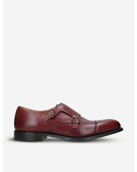 Church's - Mens Tan Detroit Double-strap Leather Monk Shoes 7 - Lyst