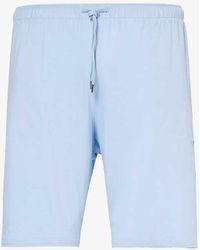 Derek Rose - Basel Relaxed-fit Stretch-woven Pyjama Shorts X - Lyst